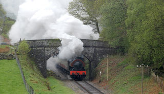 Steam Train from Haverthwaite to Lakeside, Lake District