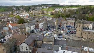 Richmond from the castle tower - North Yorkshire