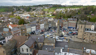 Richmond from the castle tower - North Yorkshire