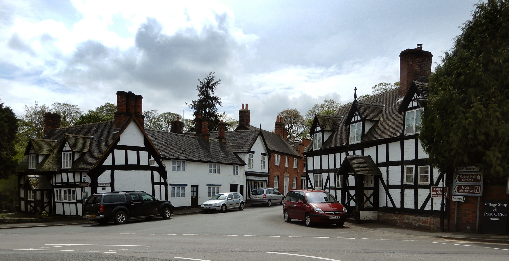 Hodnet village, Shropshire